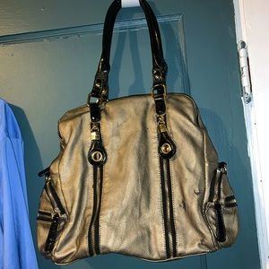 Gold & Black BigBuddah medium sized purse!
